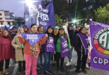 CON ATE EN LA MARCHA, UN NUEVO “NI UNA MENOS” COPÓ LAS CALLES CENTRICAS SALTEÑAS.